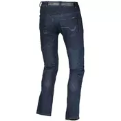 Macna Livity Dark Blue Moto Jeans - Cropped
