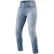 Women's Motorcycle Jeans Rev'it SHELBY 2 Ladies SK Washed Blue L32