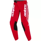 Alpinestars Youth Fluid Apex Kids' Cross Enduro Motorcycle мотоштаны Red/White