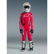 Alpinestars Youth Fluid Apex Kids' Cross Enduro Motorcycle мотоштаны Red/White