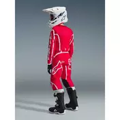 Alpinestars Youth Fluid Apex Kids' Cross Enduro Motorcycle мотоштаны Red/White