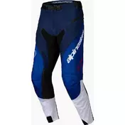 Alpinestars PRO-DURA Navy Bright Blue White Cross Enduro Motorcycle мотоштаны