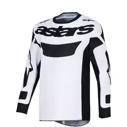 Alpinestars RACER RIWAY Motocross Enduro Jersey White Black