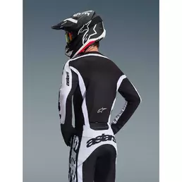 Alpinestars RACER RIWAY Motocross Enduro Jersey White Black