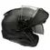 Hjc Rpha 91 Carbon Matte Black Modular Мотошлем Черный