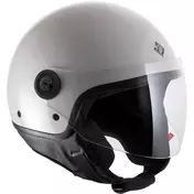 Tucano Urbano C1000 EL'JETTIN 6.0 Glossy Ice White Motorcycle Jet Мотошлем