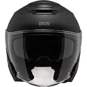 iXS RAPID J 1.0 Chalky Matt Black Motorcycle Jet Мотошлем