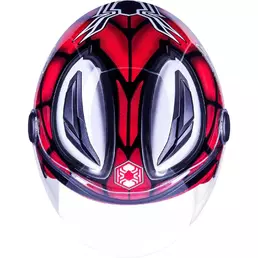 One Junior Spiderman Red Jet Motorcycle Мотошлем