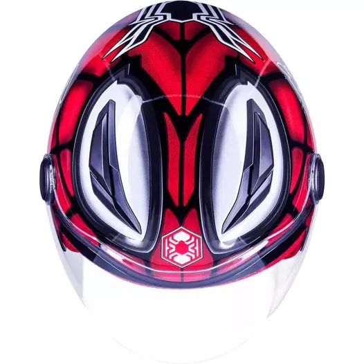 One Junior Spiderman Red Jet Motorcycle Мотошлем