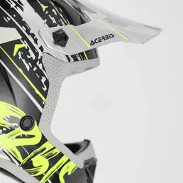Acerbis PROFILE JUNIOR Kids' Motocross Enduro Мотошлем Black Fluorescent Yellow