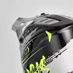 Acerbis PROFILE JUNIOR Kids' Motocross Enduro Мотошлем Black Fluorescent Yellow