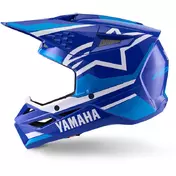 Alpinestars YAMAHA S-M3 YOUTH ECE06 Kids Motorcycle Мотошлем, Blue, White, Gloss