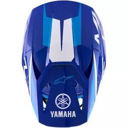 Alpinestars YAMAHA S-M3 YOUTH ECE06 Kids Motorcycle Мотошлем, Blue, White, Gloss