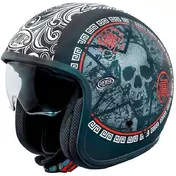 Motorcycle Мотошлем Jet Premier VINTAGE SK9 BM Matt