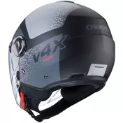 Caberg RIVIERA V4X ALPHA Jet Motorcycle Мотошлем Matt Black Anthracite Grey