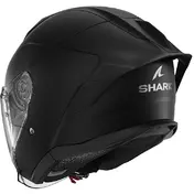 Shark SKWAL JET CUP BLANK Mat Black Jet Motorcycle Мотошлем