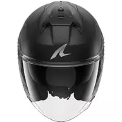 Shark SKWAL JET CUP BLANK Mat Black Jet Motorcycle Мотошлем