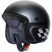 Caberg FREERIDE X DAYTONA Jet Motorcycle Мотошлем Matt Gun Metal Black White