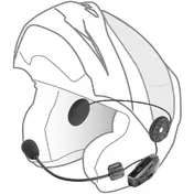 CellularLine U-COM 7R Bluetooth Motorcycle Intercom - Single
