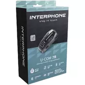CellularLine U-COM 7R Bluetooth Motorcycle Intercom - Single