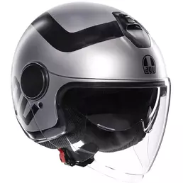 AGV ETERES RIMINI Jet Motorcycle Мотошлем Matt Grey Black