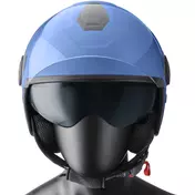 Jet Motorcycle Мотошлем Gms Gelato Blueberry