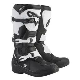 Alpinestars Tech 3 мотоботинки White Black Белый