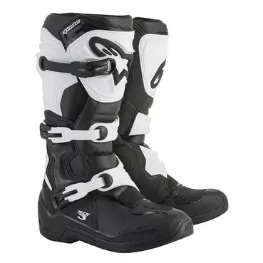 Alpinestars Tech 3 мотоботинки White Black Белый