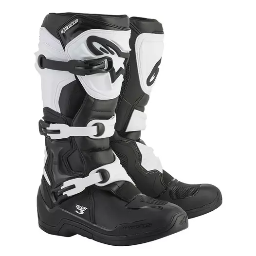Alpinestars Tech 3 мотоботинки White Black Белый (размер: 5)