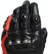 Sport Motorcycle мотоперчатки in Dainese Leather 4 STROKE 2 Black Red