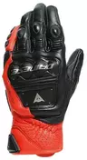Sport Motorcycle мотоперчатки in Dainese Leather 4 STROKE 2 Black Red
