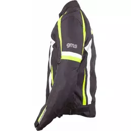 Gms PACE Black White Yellow Sport Motorcycle мотокуртка