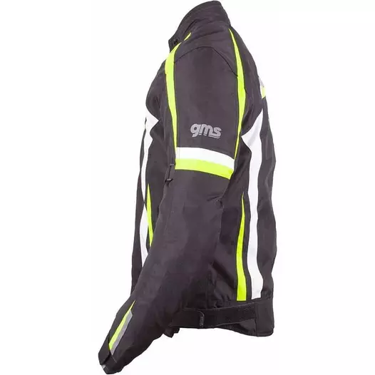 Gms PACE Black White Yellow Sport Motorcycle мотокуртка