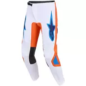 Alpinestars FLUID GRID Motocross Enduro мотоштаны Orange Blue White
