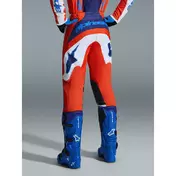 Alpinestars FLUID GRID Motocross Enduro мотоштаны Orange Blue White