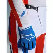 Alpinestars FLUID GRID Motocross Enduro мотоштаны Orange Blue White
