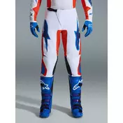 Alpinestars FLUID GRID Motocross Enduro мотоштаны Orange Blue White