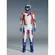Alpinestars FLUID GRID Motocross Enduro мотоштаны Orange Blue White