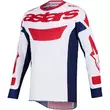 Alpinestars RACER RIWAY Motocross Enduro Jersey White Blue Red (размер: s)