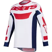 Alpinestars RACER RIWAY Motocross Enduro Jersey White Blue Red