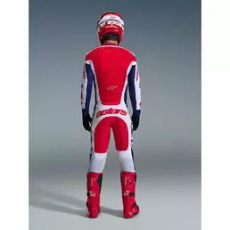 Alpinestars RACER RIWAY Motocross Enduro Jersey White Blue Red