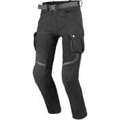 Macna Nembar Black Motorcycle Jeans - Shortened