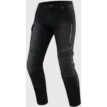 REBELHORN VANDAL DENIM Motorcycle Jeans Black - L34