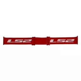 Elastic Strap for Ls2 AURA Mask - Red