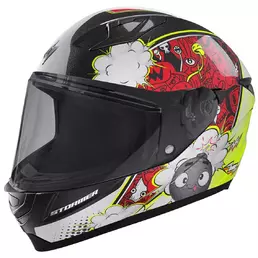 Stormer Strike Kid Boom Full Face Motorcycle Мотошлем Red