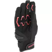 Acerbis CE X-Street WP Motorcycle мотоперчатки Black Red