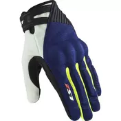 Ls2 Dart 2 мотоперчатки Blue Hv Yellow Синий