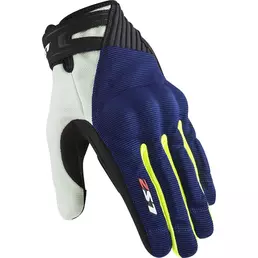 Ls2 Dart 2 мотоперчатки Blue Hv Yellow Синий