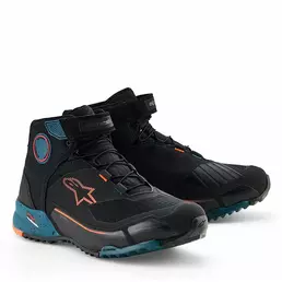Alpinestars CR-X DRYSTAR Motorcycle мотоботы Black Petrol Orange (размер: 6)