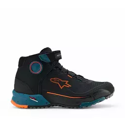 Alpinestars CR-X DRYSTAR Motorcycle мотоботы Black Petrol Orange